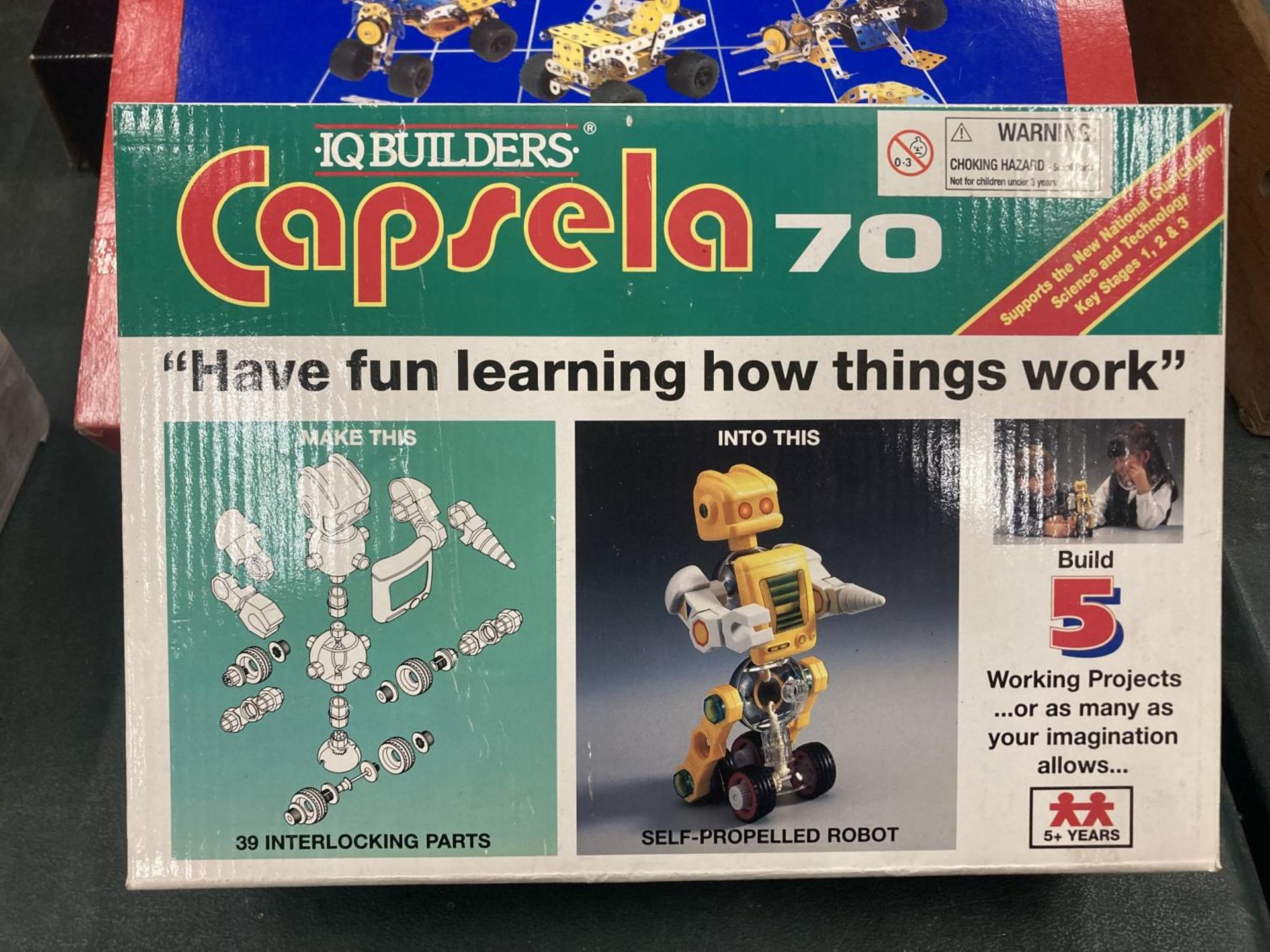 THREE BOXED CHILDREN'S CONSTRUCTION SETS - CAPSELA 70, MECCANO AND DIY METAL CONSTRUCTION MODEL KIT - Image 4 of 4