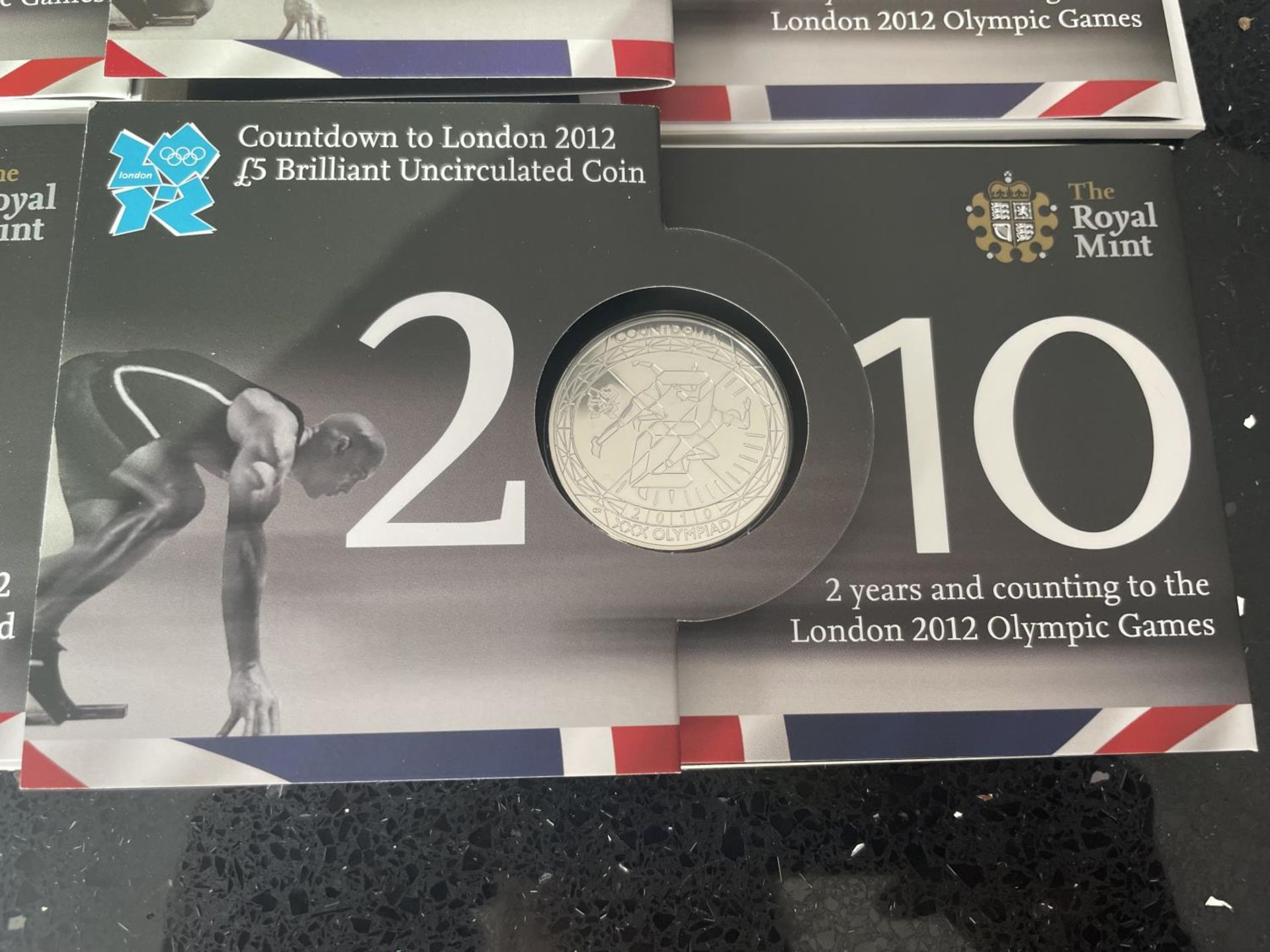 THE COMPLETE COLLECTION “COUNTDOWN LONDON 2012” 4 X £5 BRILLIANT, UNCIRCULATED COINS - Image 5 of 8