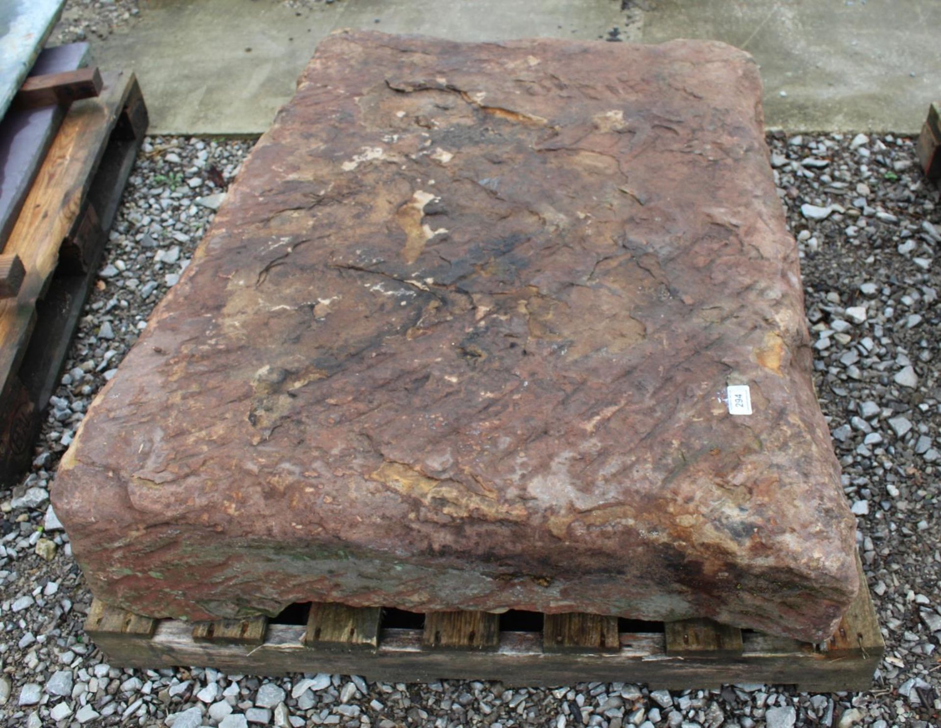 LARGE SANDSTONE SLAB 4' X 3' NO VAT