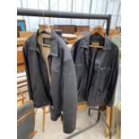 TWO GENTS LEATHER JACKETS