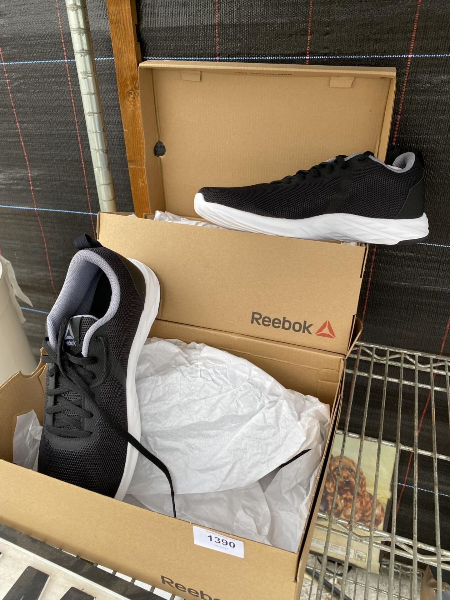 TWO PAIRS OF NEW REBOK SIZE 9 TRAINERS