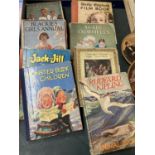 A QUANTITY OF CHILDREN'S HARDBACK BOOKS FROM THE 1930'S, 40'S AND 50'S