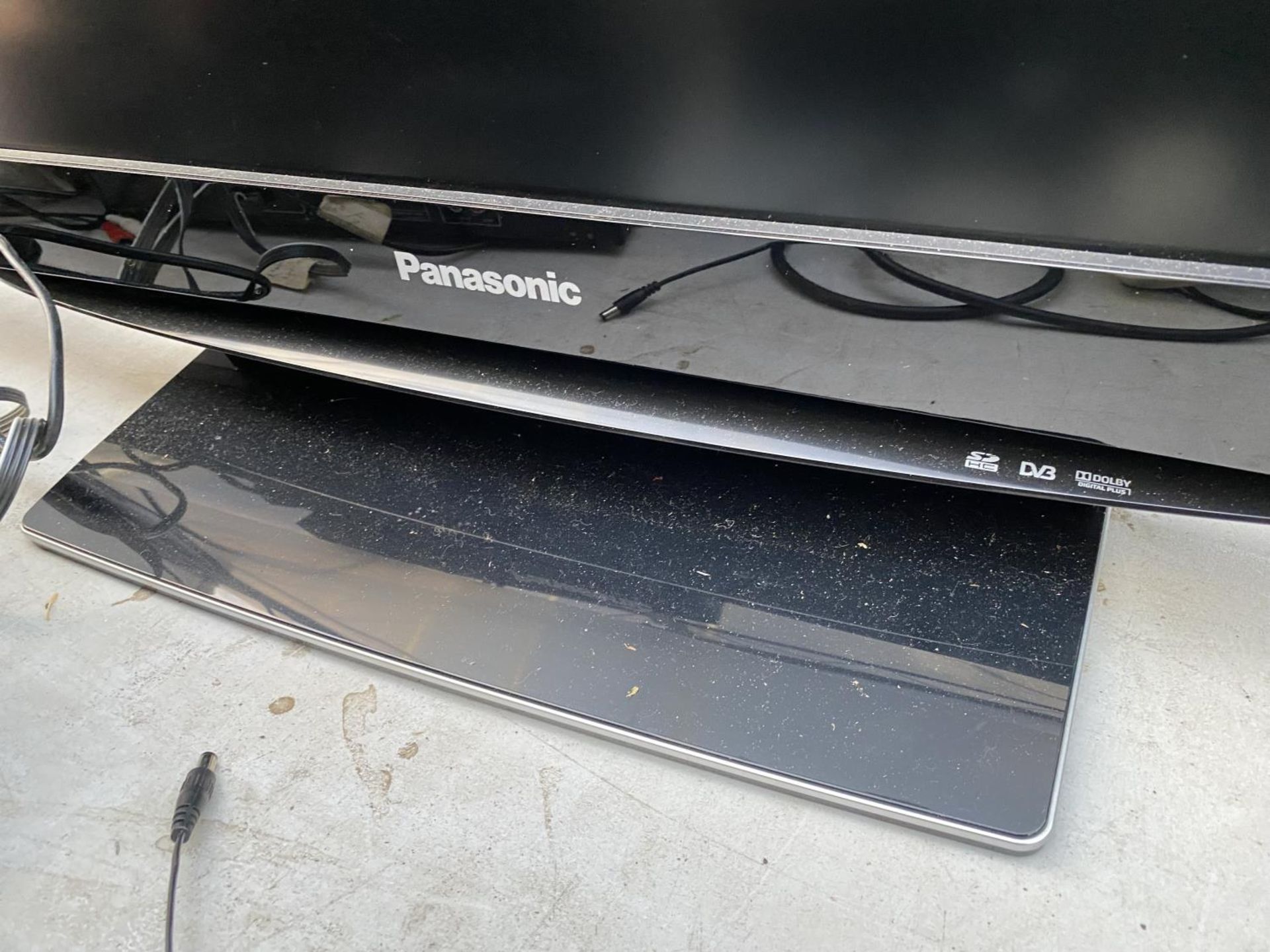 A PANASONIC 37" TELEVISION WITH REMOTE CONTROL - Image 2 of 2