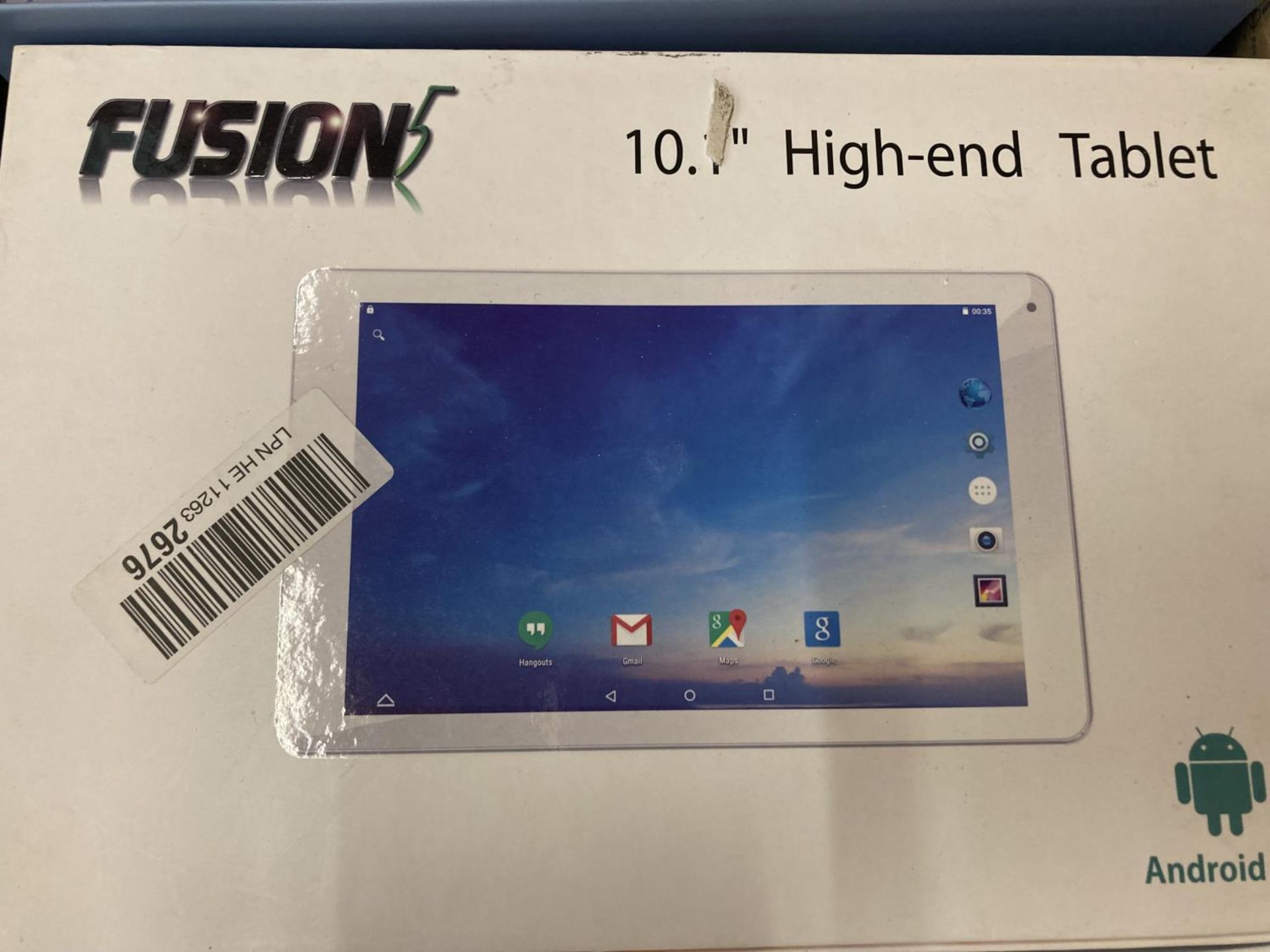 A FUSION 10.1 INCH ANDROID HIGH-END TABLET - BOXED - Image 2 of 2