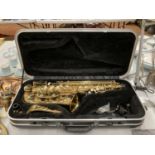 AN EARLHAM PROFESSIONAL SERIES TWO SAXAPHONE IN CASE