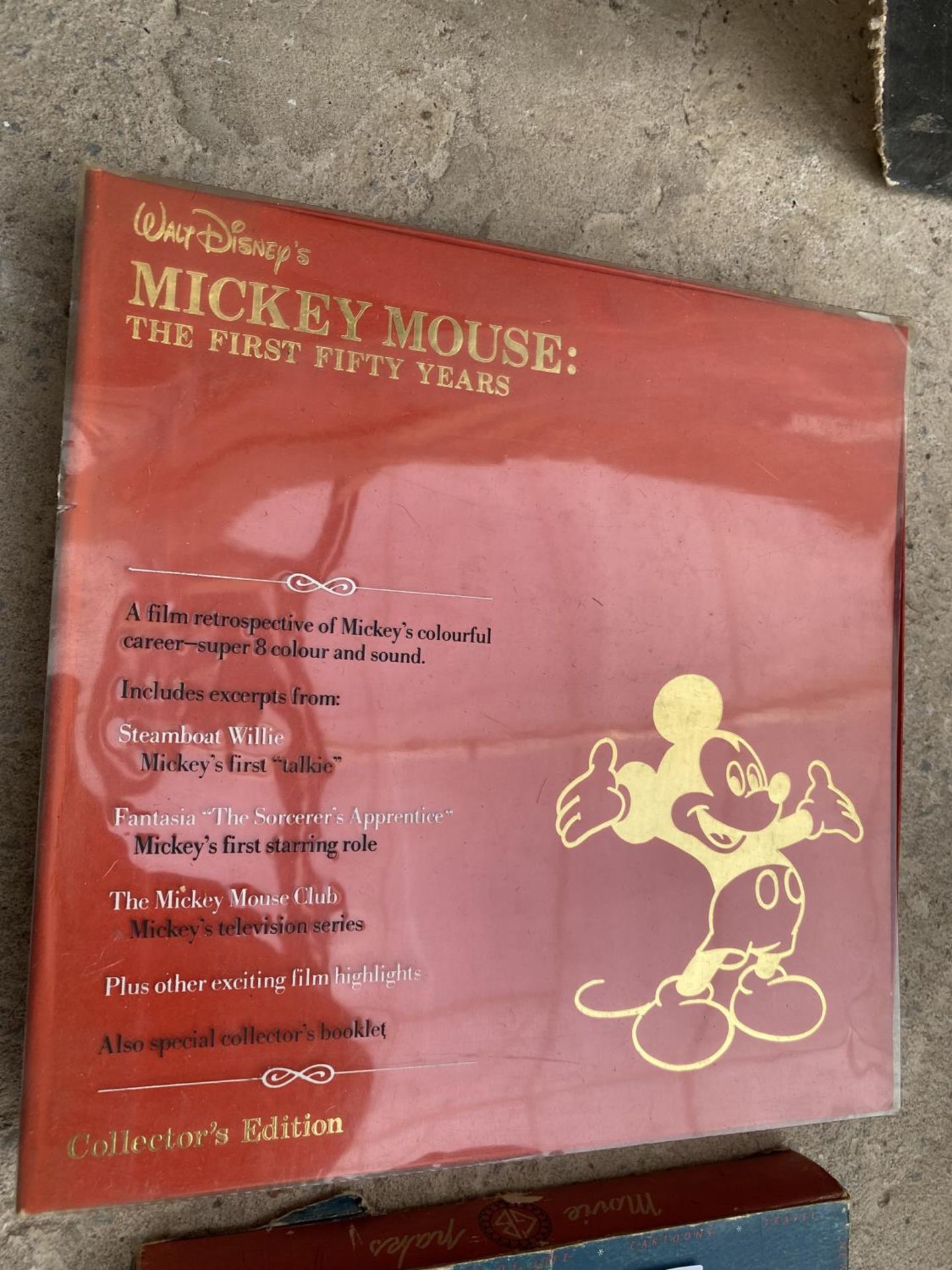 A MICKEY MOUSE FIRST FIFTY YEARS COLLECTORS EDITION FILM REEL AND A FURTHER 'CAT & THE BELL' FILM - Image 2 of 3