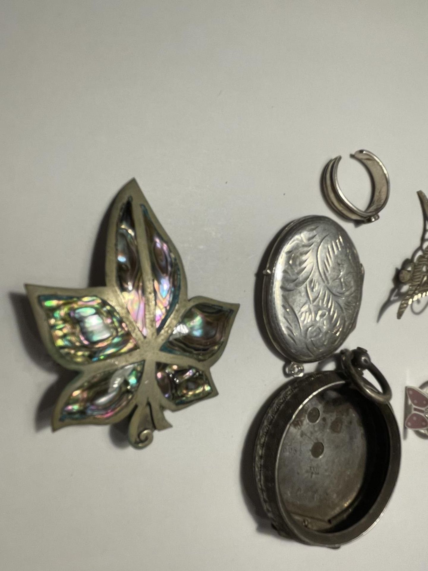 VARIOUS SCRAP ITEMS OF MARKED SILVER - Image 3 of 3