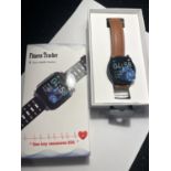 A SMART WATCH FITNESS TRACKER IN A BOX SEEN WORKING BUT NO WARRANTY