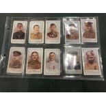 A COLLECTION OF GALLAHER VINTAGE CIGARETTE CARDS - 'GREAT WAR HEROES 1915-16' - 25 IN TOTAL
