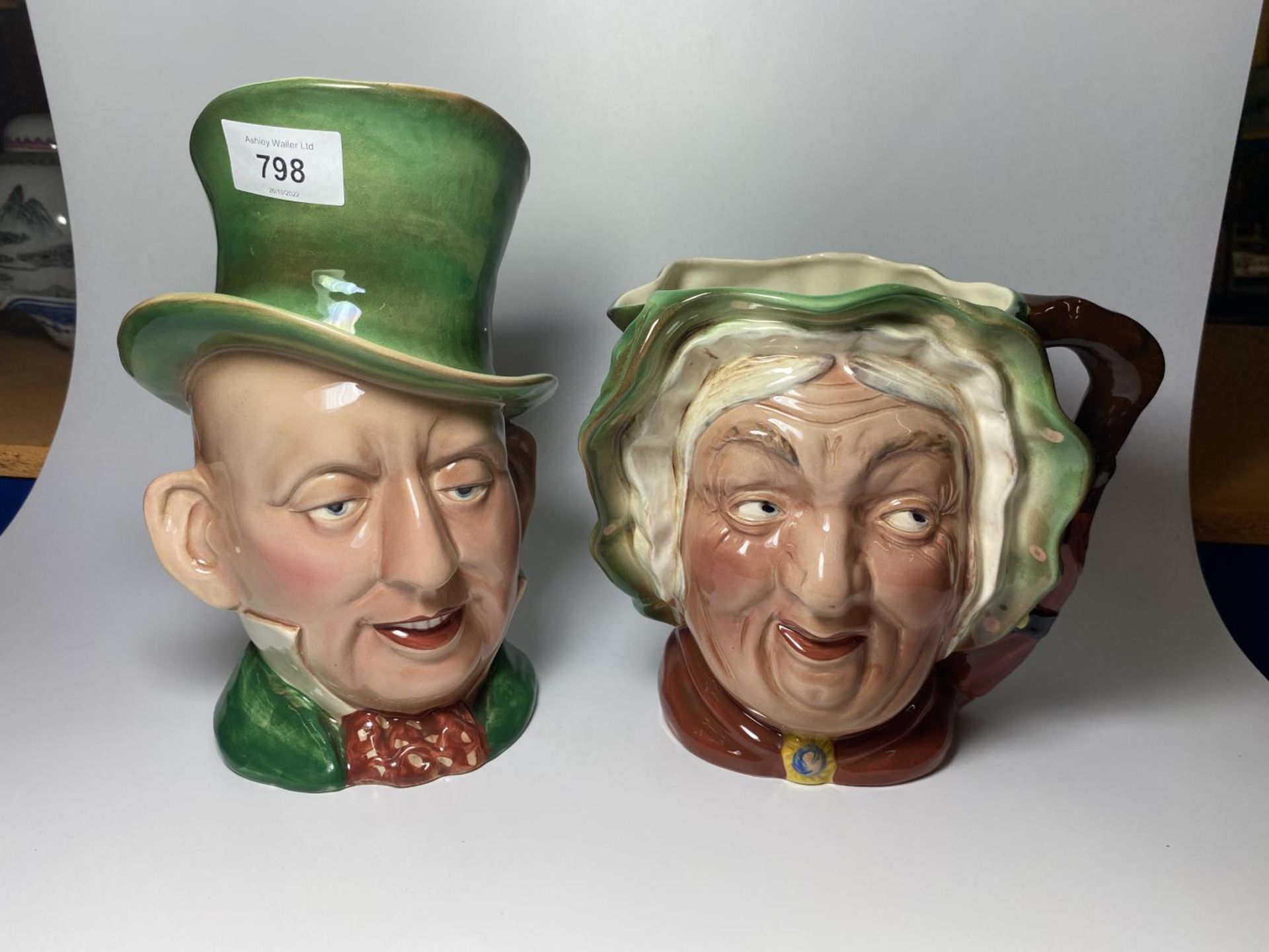 TWO BESWICK TOBY JUGS