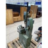 A SEDGWICK WOOD WORKING MORTISE PILLAR DRILL