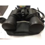 A PAIR OF OPTUS NIGHT VISION BINOCULARS IN CASE