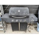 A LARGE GAS BBQ