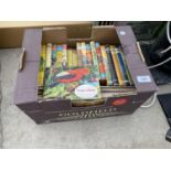 AN ASSORTMENT OF VINTAGE BOOKS TO INCLUDE THE CHILDRENS PRESS AND CIGARETTE CARD COLLECTION BOOKS