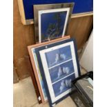 AN ASSORTMENT OF FRAMED PRINTS AND PICTURES