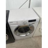 A WHITE HOOVER 8KG WASHING MACHINE