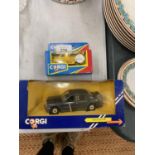 TWO BOXED CORGI VEHICLES TO INCLUDE AN AA RELAY TRUCK AND A MERCEDES 2.3/16