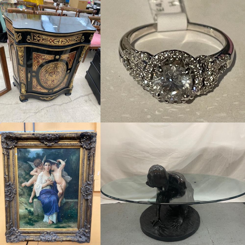 TWO DAY AUCTION OF COLLECTABLES, ANTIQUES, JEWELLERY, FURNITURE, VINTAGE ITEMS, TOOLS ET. INCLUDING A SPECIAL SALE OF SPORTING MEMORABILIA