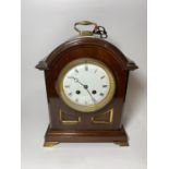 A 19TH CENTURY FRENCH MAHOGANY CASED BRACKET CLOCK, SIGNED MEDAILLE D'ARGENT, MOVEMENT NO. 48052,