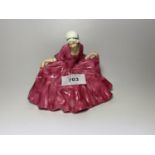 A ROYAL DOULTON FIGURE POLLY PEACHAM HN 549