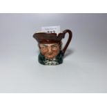 A ROYAL DOULTON 'OLD CHARLEY' SMALL CHARACTER JUG WITH OLD 'A' BACKSTAMP