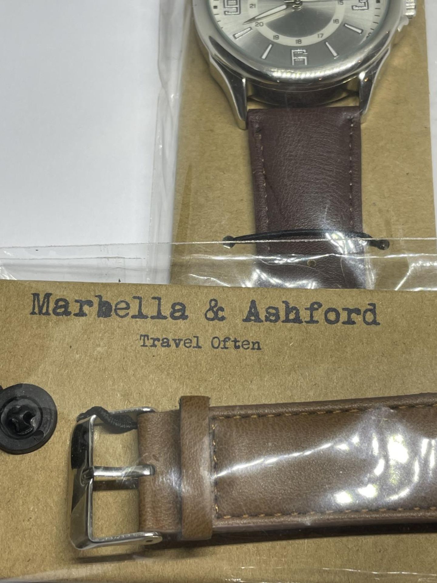 TWO NEW MARBELLA AND ASHFORD WRIST WATCHES - Image 4 of 4