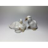 TWO NA0 DUCK ORNAMENTS