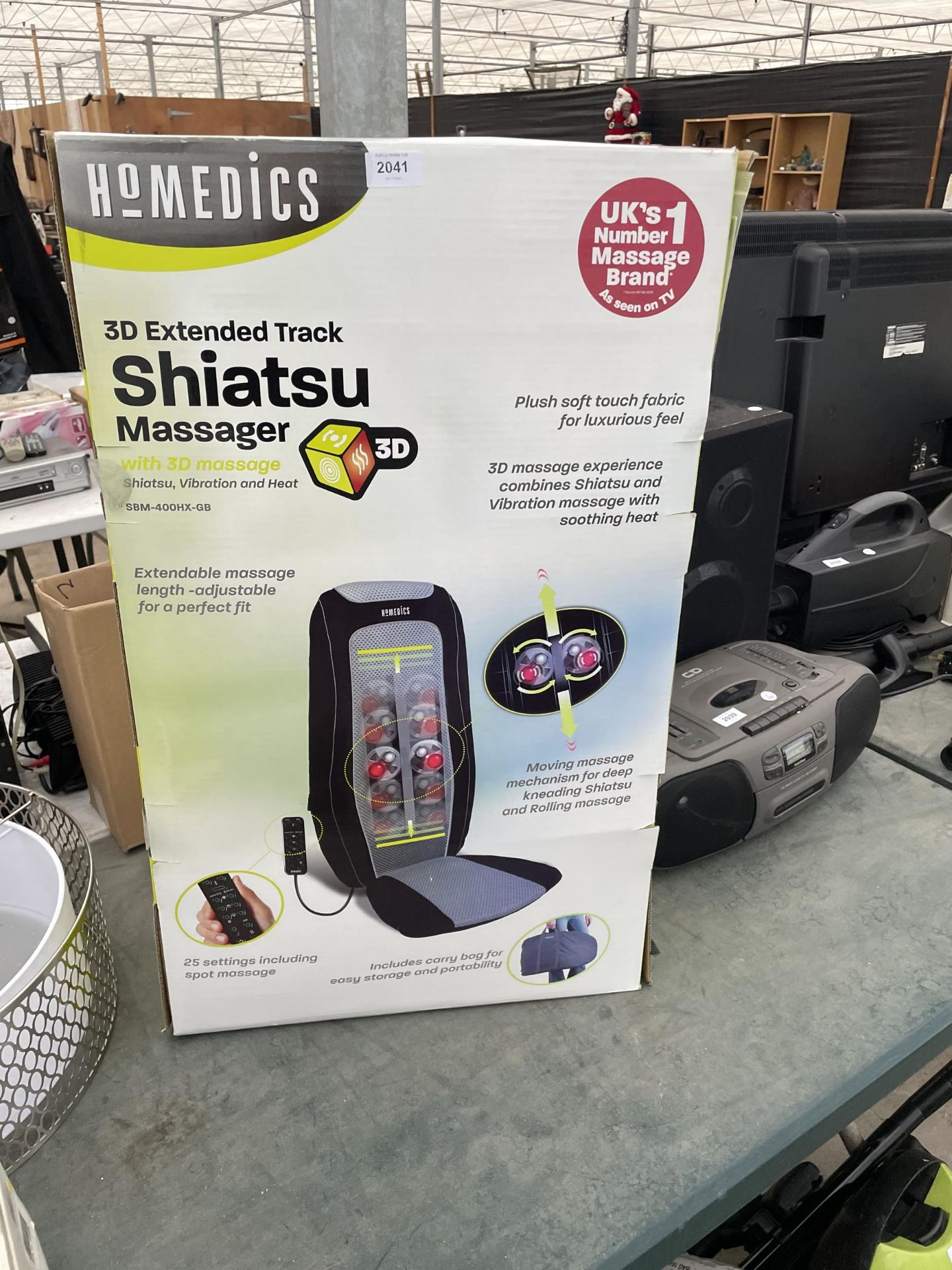 A HOMEDICS SHIATSU MASSAGER