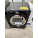 A BLACK HOOVER 8KG TUMBLE DRYER