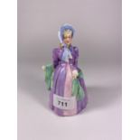 A ROYAL WORCESTER 'CHARMAINE' CERAMIC LADY FIGURE