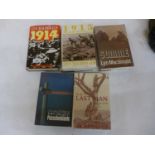 A COLLECTION OF WW1 NOVELS BY HIGHLY REGARDED HISTORIAN LYN MACDONALD