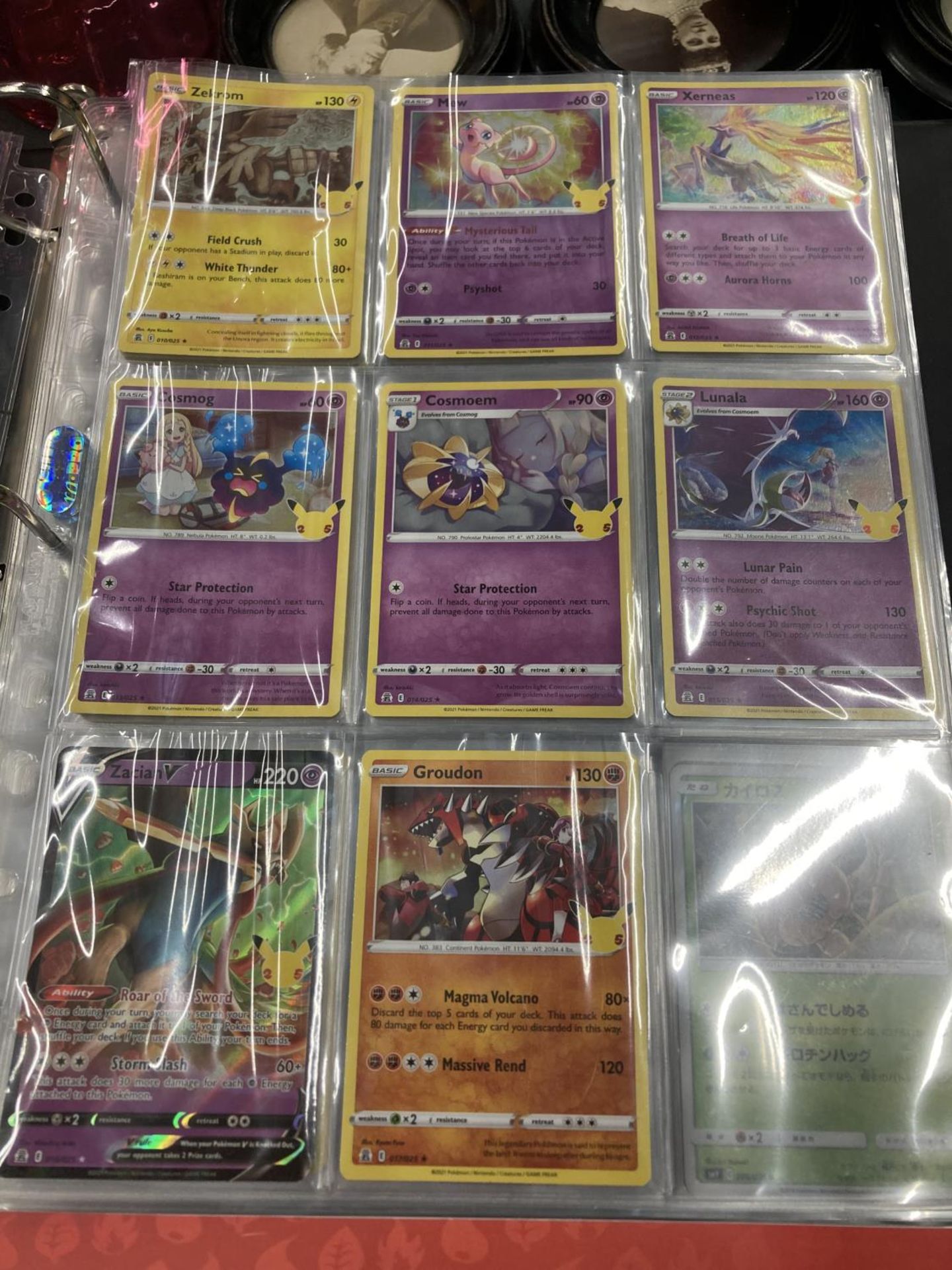 A LARGE FOLDER OF POKEMON CARDS TO INCLUDE 25TH ANNIVERSARY JAPANESE SETS, ETC - Image 3 of 5