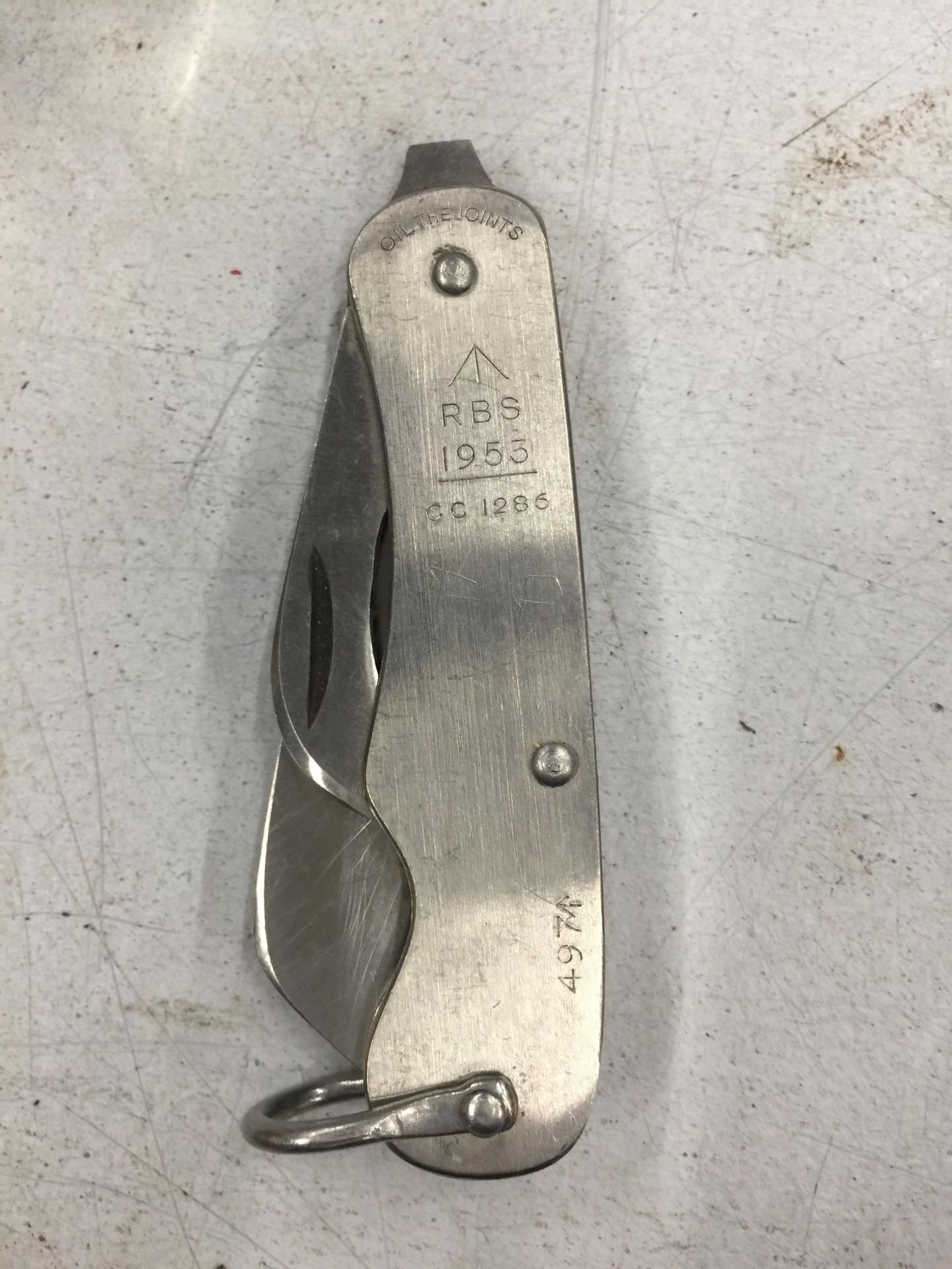 A 1953 MILITARY PENKNIFE