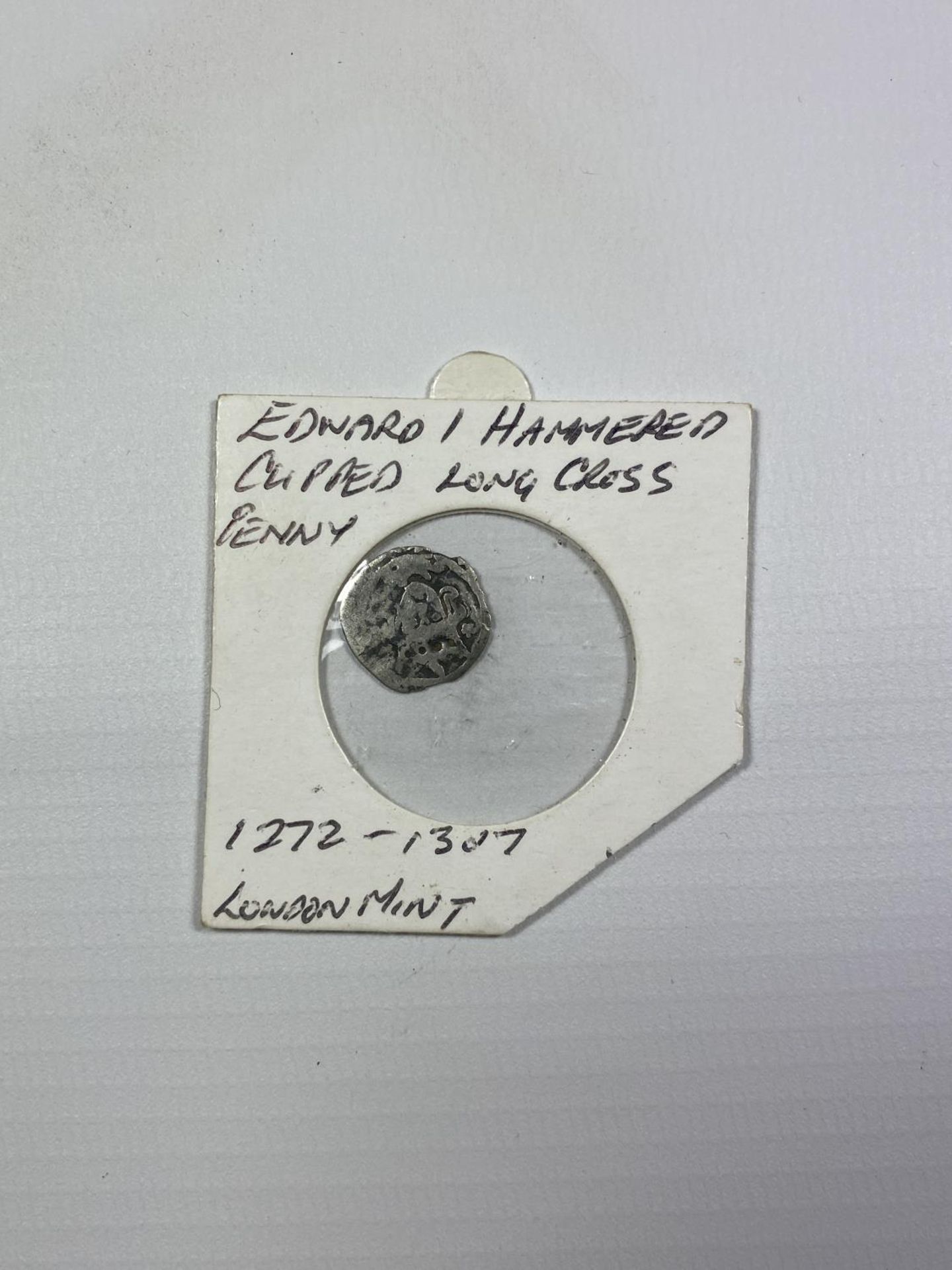 AN EDWARD I HAMMERED CLIPPED LONG CROSS PENNY