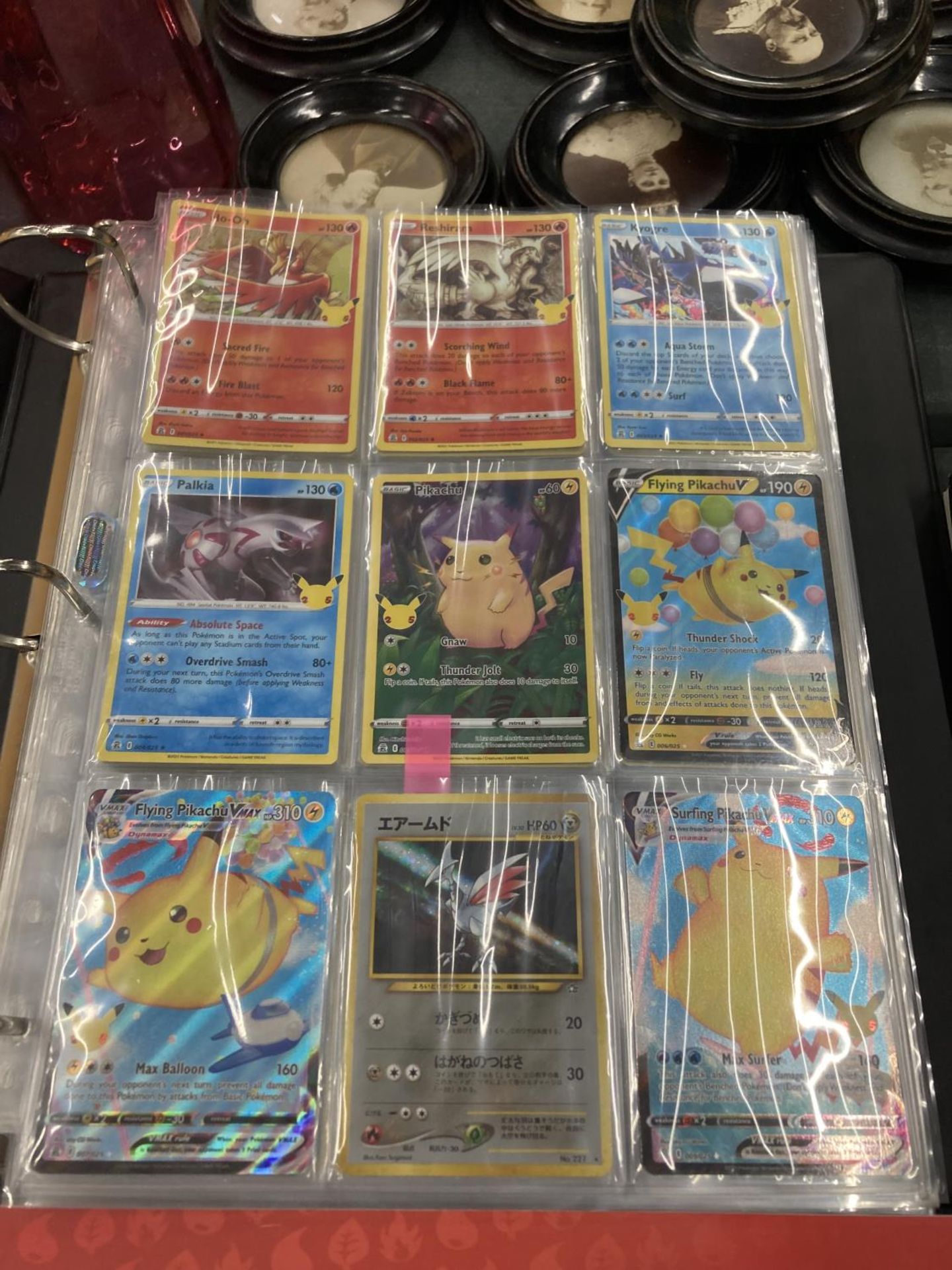 A LARGE FOLDER OF POKEMON CARDS TO INCLUDE 25TH ANNIVERSARY JAPANESE SETS, ETC - Image 2 of 5