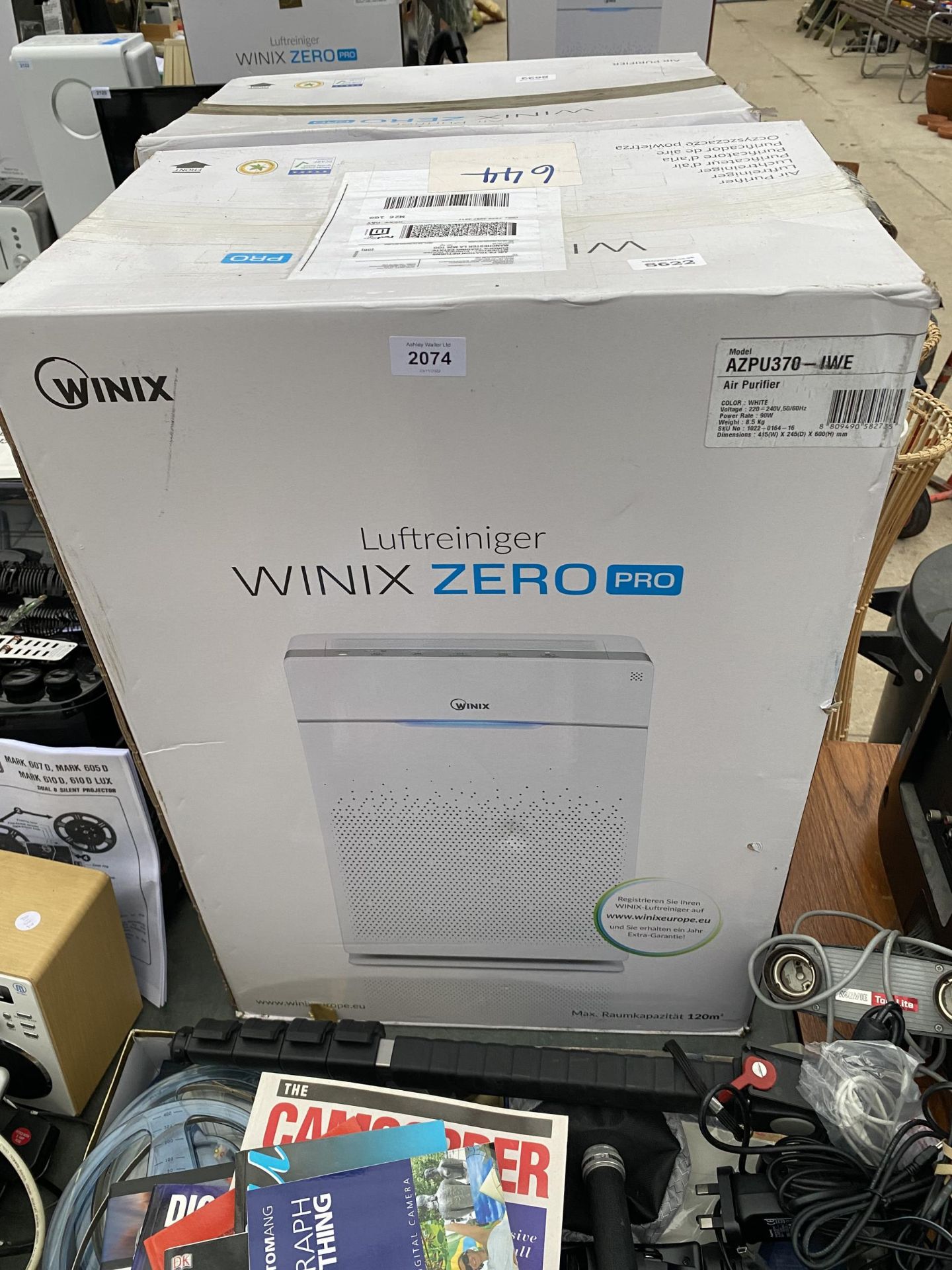 A BOXED WINIX ZERO PRO AIR PURIFIER