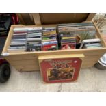 A LARGE ASSORTMENT OF CDS AND LP RECORDS
