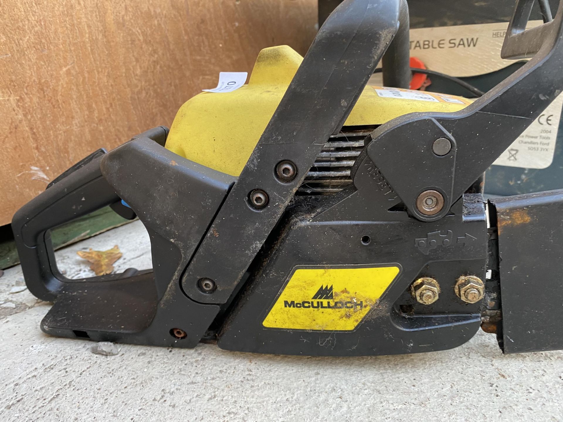 A PETROL ENGINE CHAINSAW - Image 3 of 4