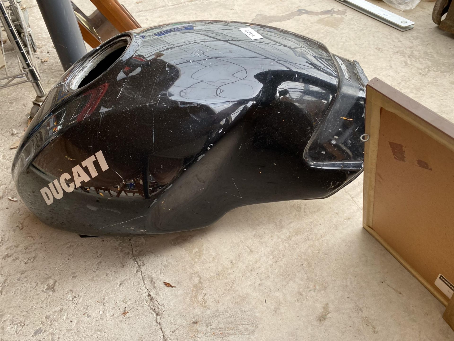 A DUCATI MOTORBIKE FUEL TANK - Image 2 of 2