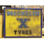 A MICHELIN 'X' TYRES ILLUMINATED BOX SIGN