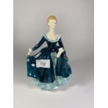 A ROYAL DOULTON 'JANINE' HN2461 LADY FIGURE