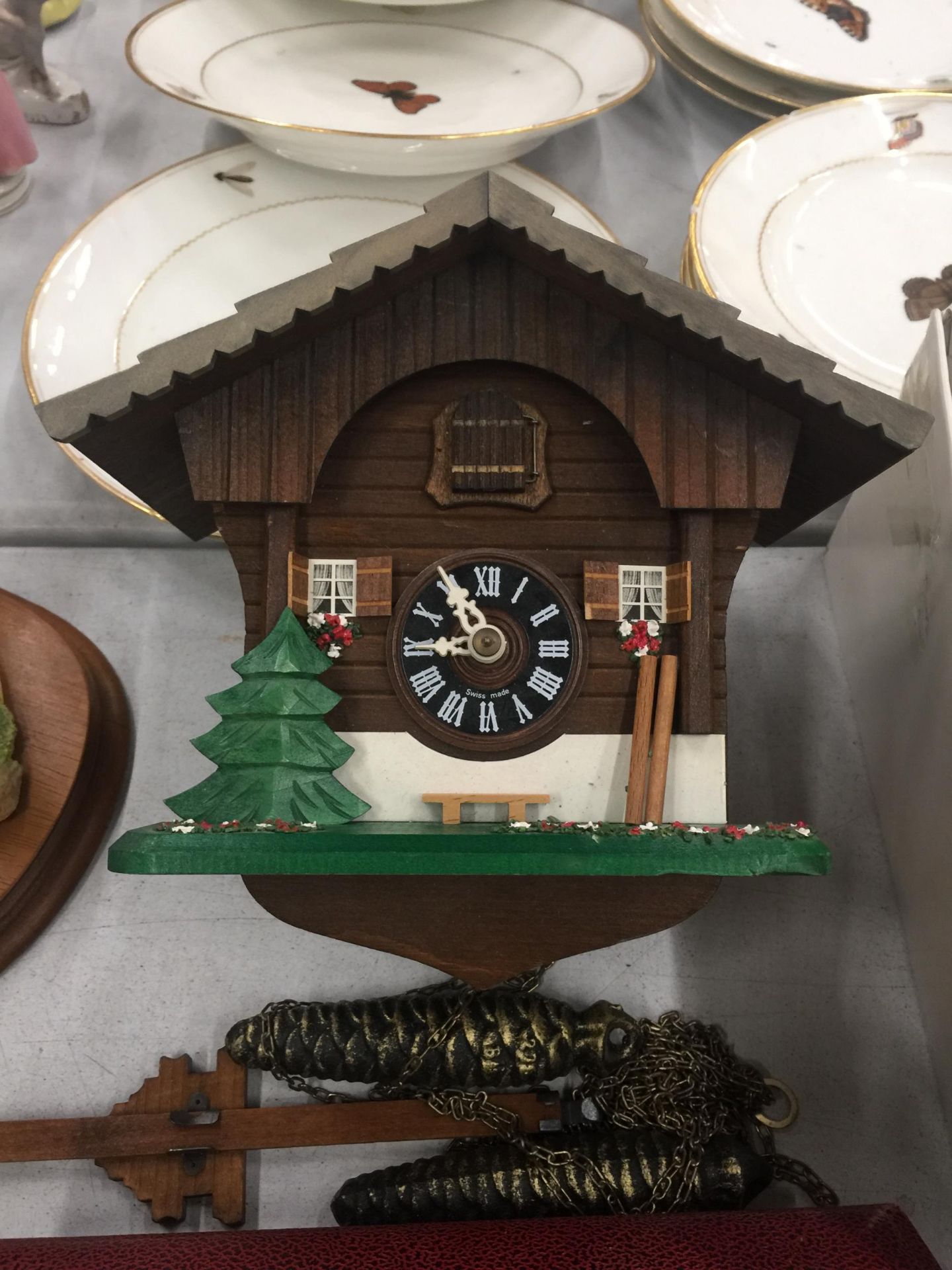 A SWISS CUCKOO CLOCK