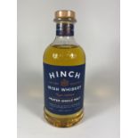 1 X 70CL BOTTLE - HINCH PEATED SINGLE MALT IRISH WHISKEY