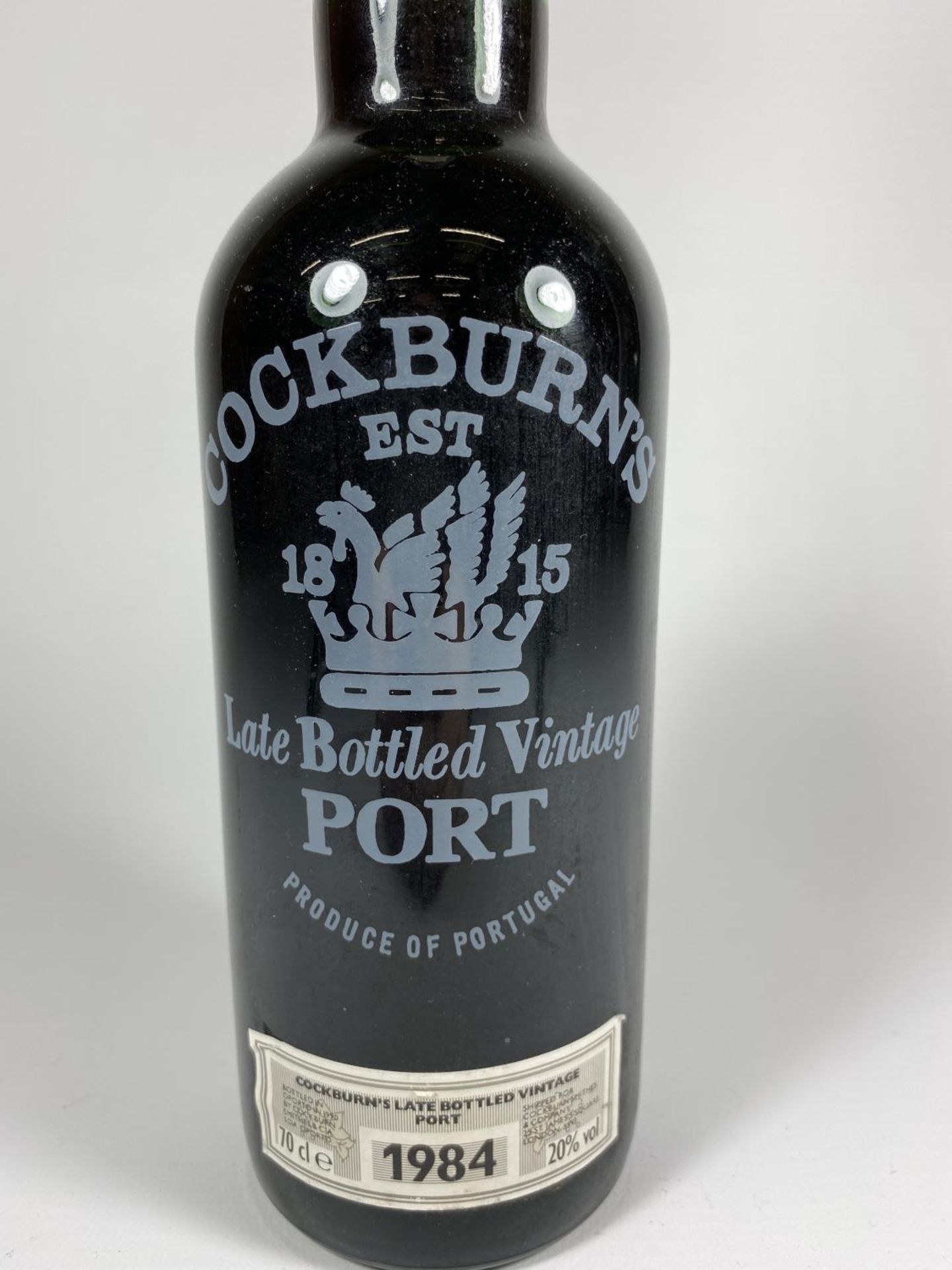 1 X 75CL BOTTLE - COCKBURNS 1984 VINTAGE PORT - Image 2 of 4