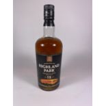 1 X 70CL BOTTLE - HIGHLAND PARK 12 YEAR OLD SINGLE MALT SCOTCH WHISKY