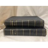 TWO LARGE HARDBACK VOLUMES OF 'ENGINEERING 1901' VOLUME 1 AND VOLUME 2