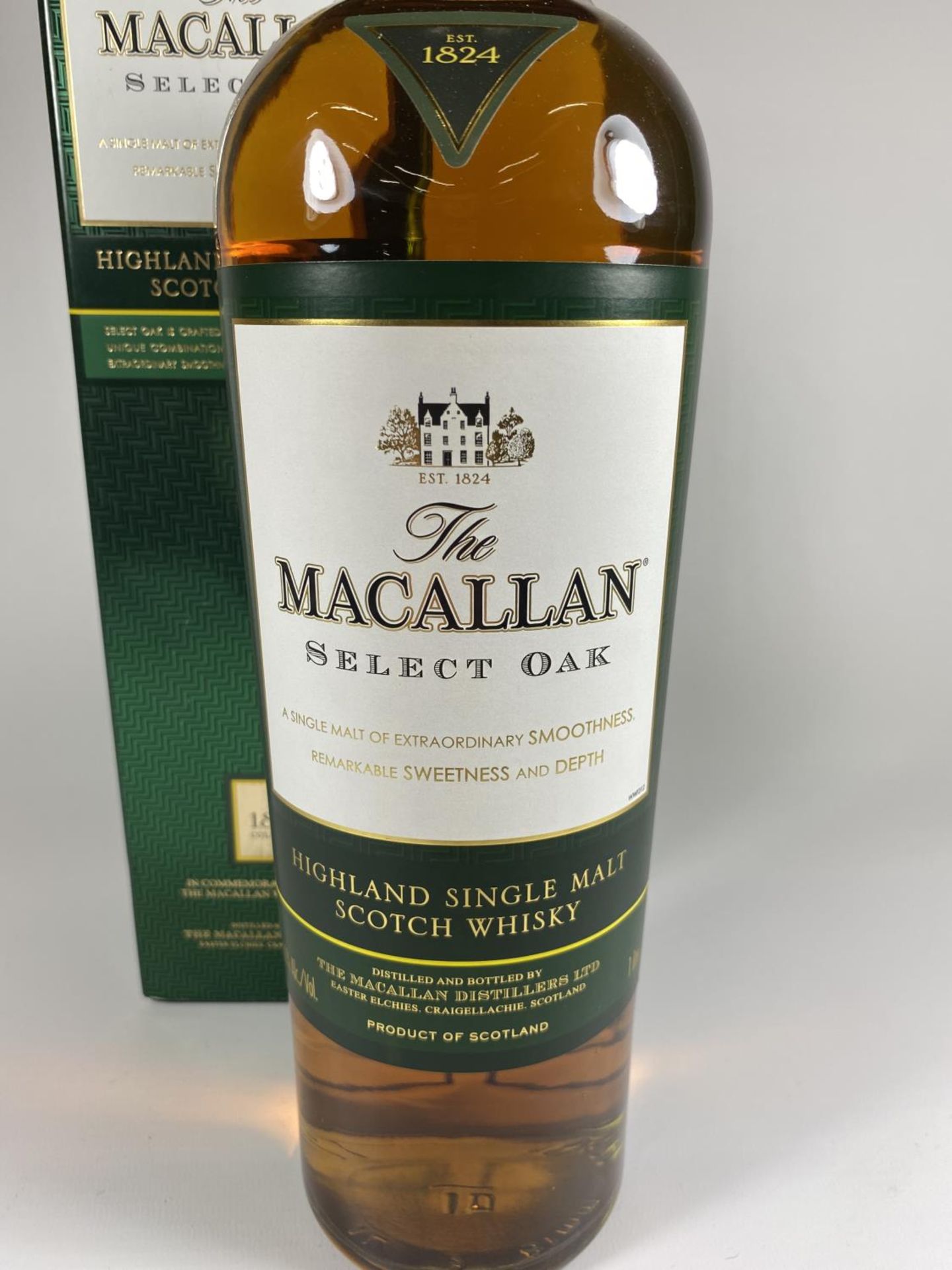 1 X 1L BOXED BOTTLE - MACALLAN SELECT OAK SINGLE MALT WHISKY - Image 2 of 3