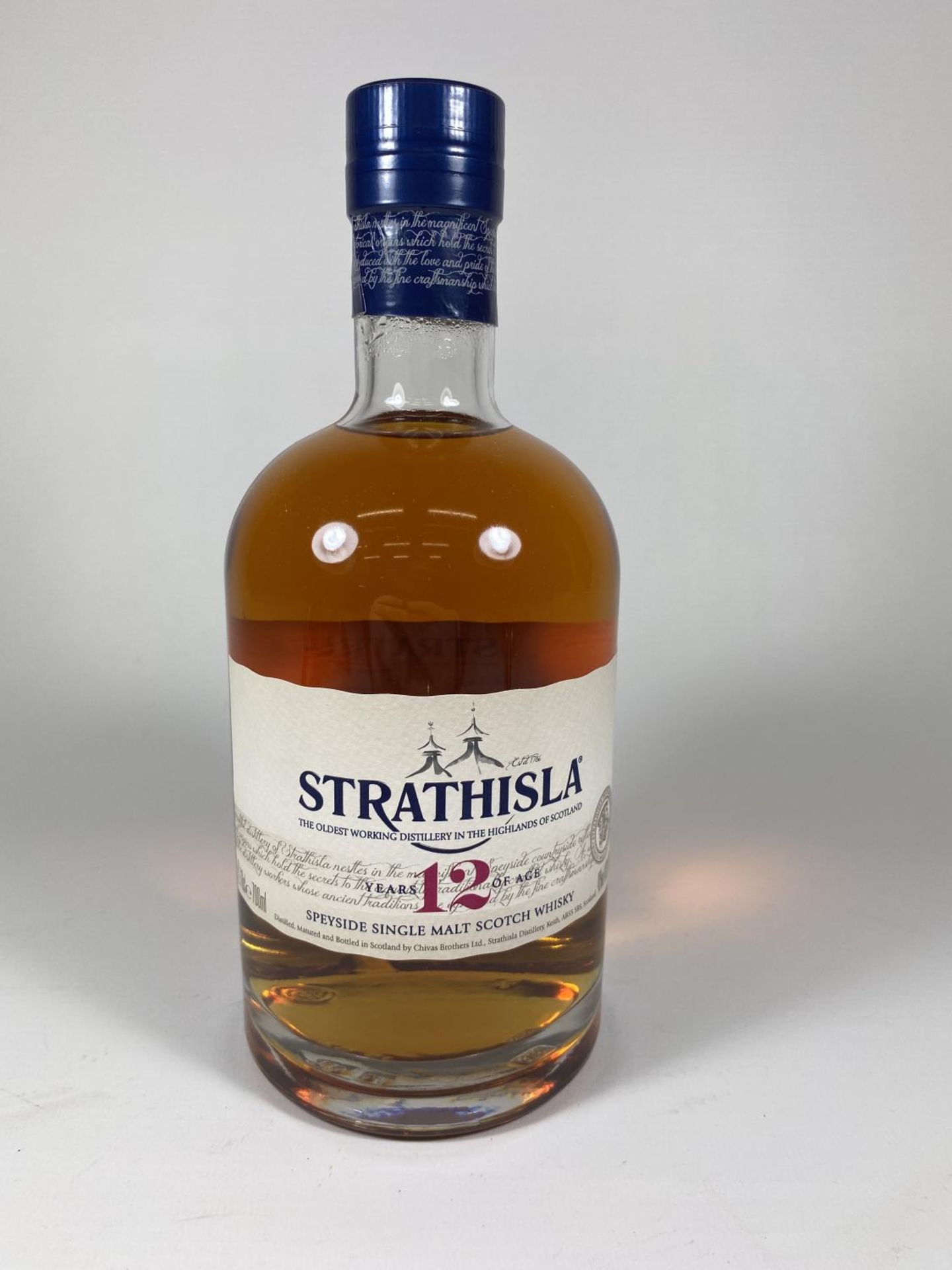 1 X 70CL BOTTLE - STRATHISLA 12 YEAR OLD SPEYSIDE SINGLE MALT SCOTCH WHISKY