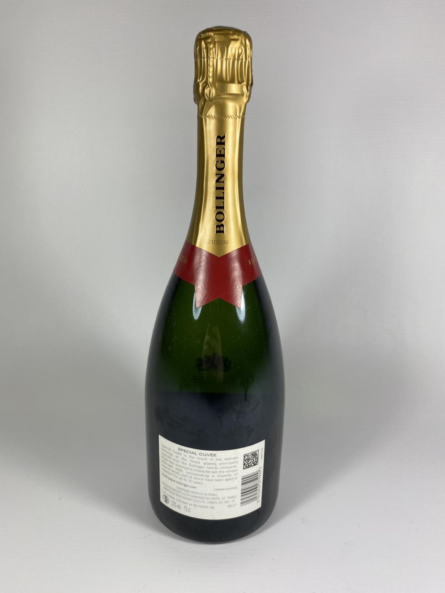 1 X 75CL BOTTLE - BOLLINGER SPECIAL CUVEE CHAMPAGNE - Image 3 of 3