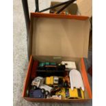 A BOX OF ASSORTED DIECAST VEHICLES